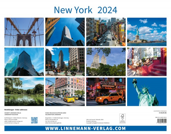 New York Kalender 2024 13 