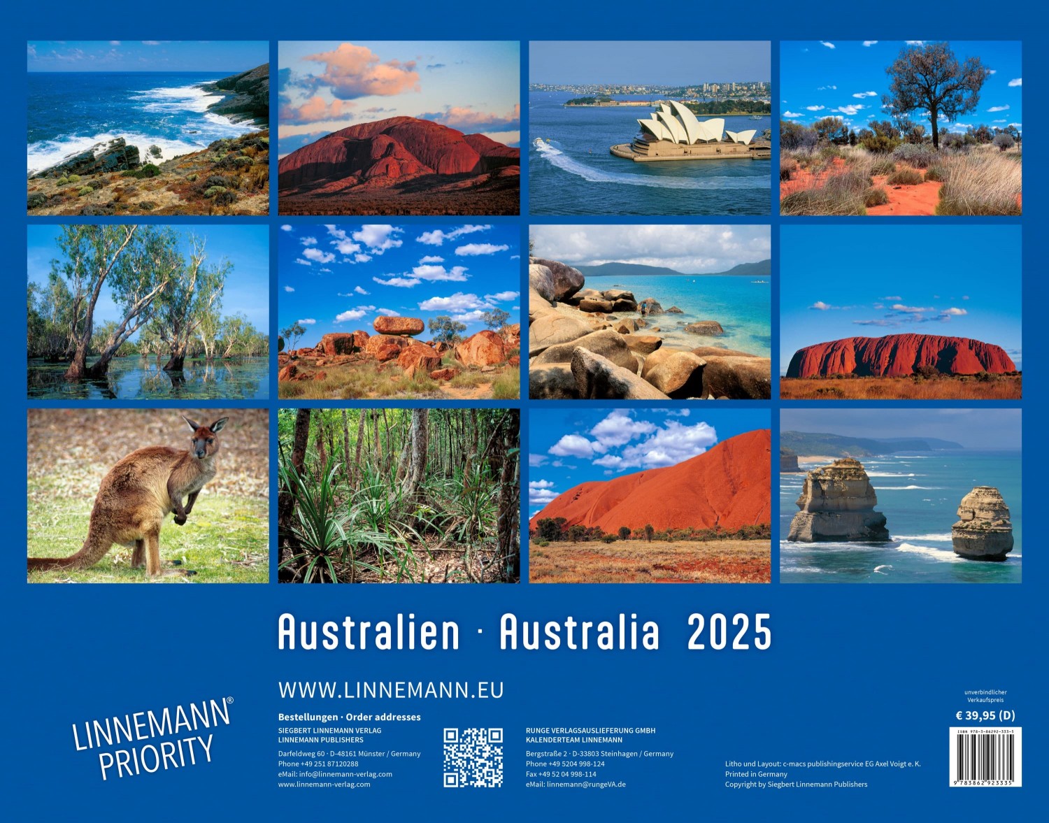Kalender Australien 2025