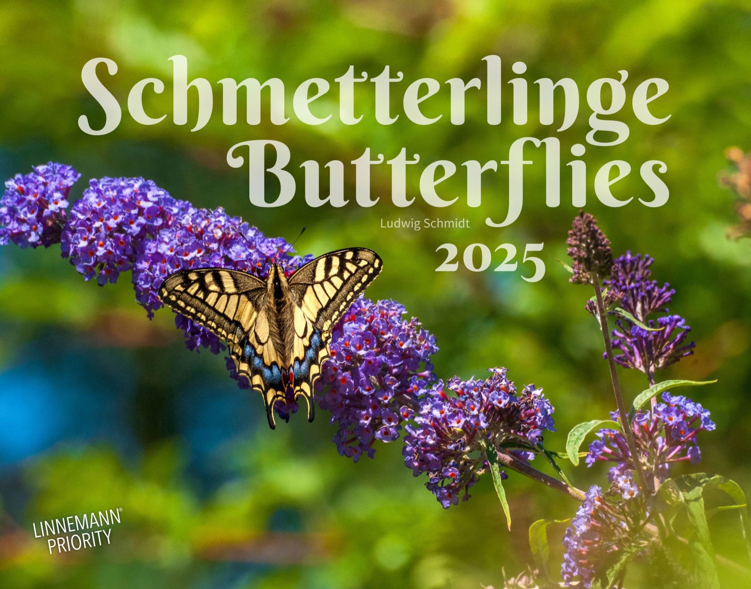Wall Calendar Butterflies 2025