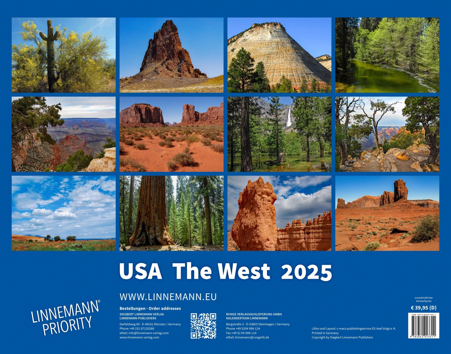 USA The West 2025